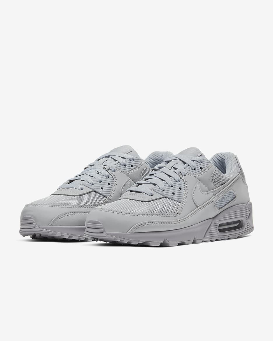 Grey nike air max 90 mens hotsell